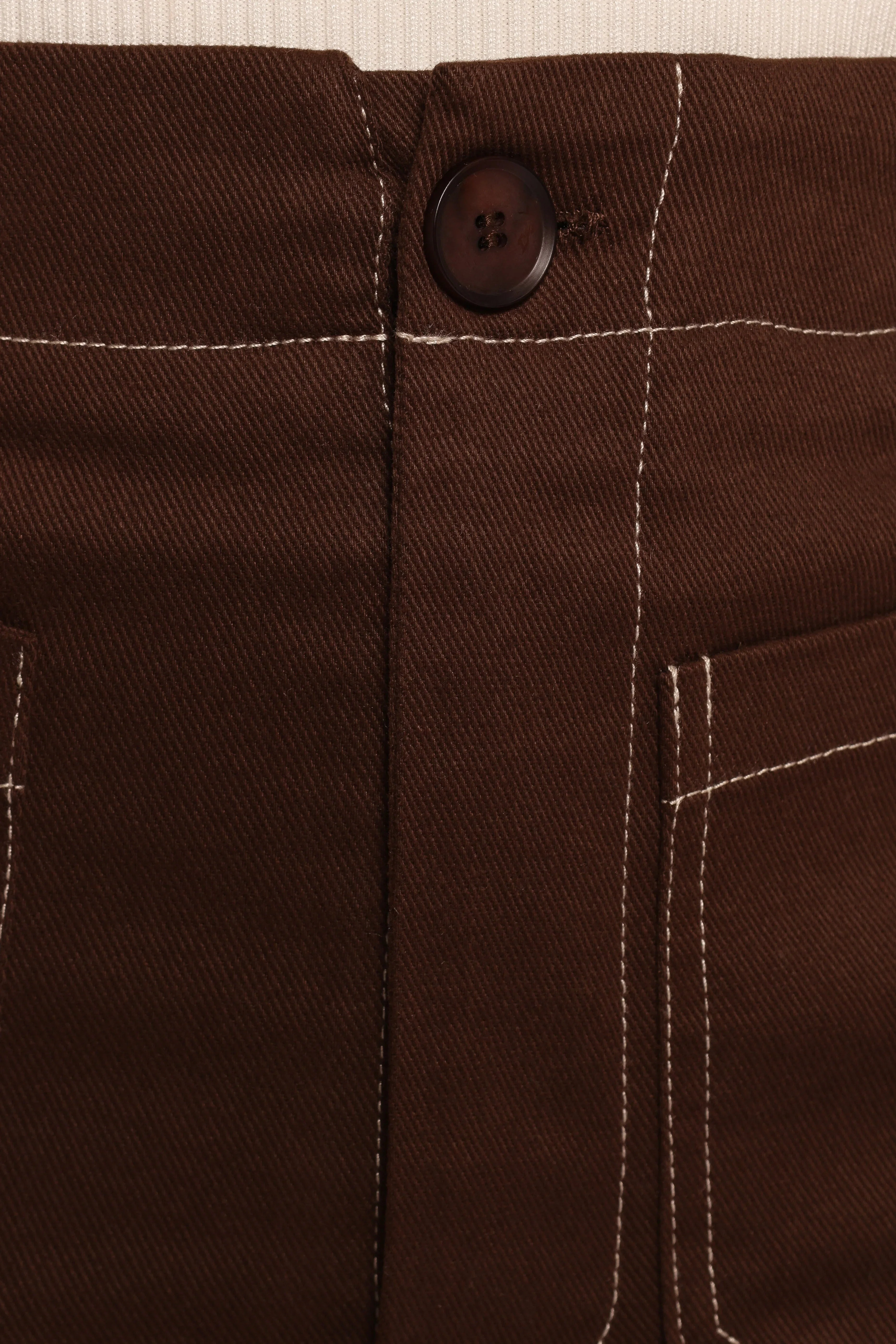 Nikko Midi Skirt Chocolate Brown