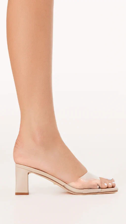 Finbar Heel Clear Nude
