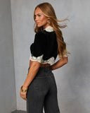 Talina Velvet Top