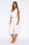 Day For It Capri Pants White