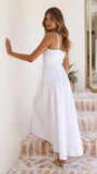 Vida Maxi Dress White