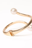 Petra Cuff Gold Pearl