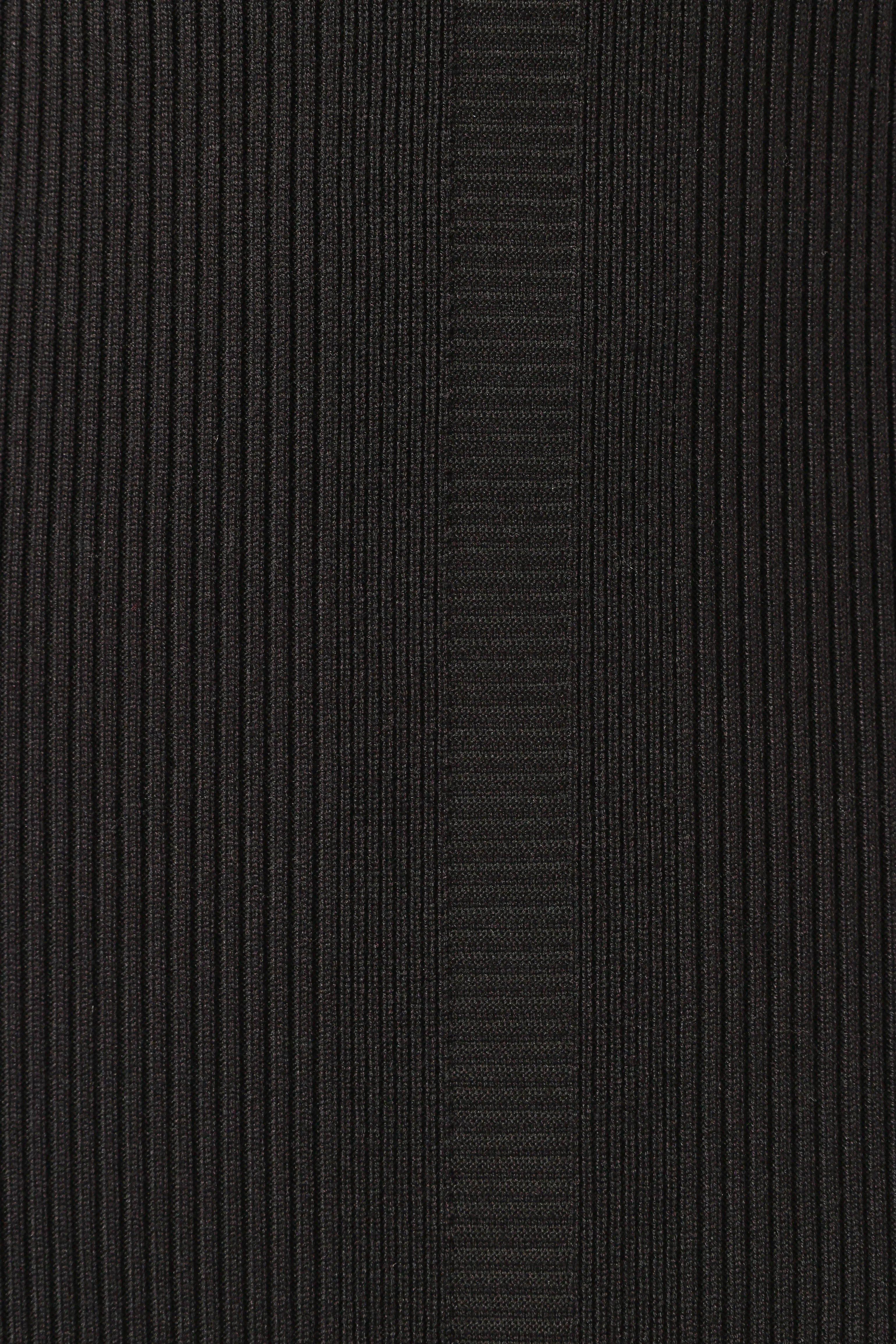 Collins Long Sleeve Midi Dress Black