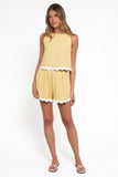 Katy Short Set Yellow
