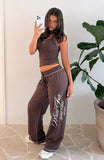 Dont Need Anyone Track Pants Chocolate