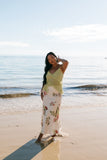 Evie Maxi Skirt Native Flora