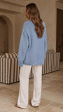Hayden Knit Jumper Blue