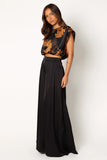Taya Two Piece Set Black