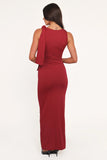 Jimina Maxi Dress Berry