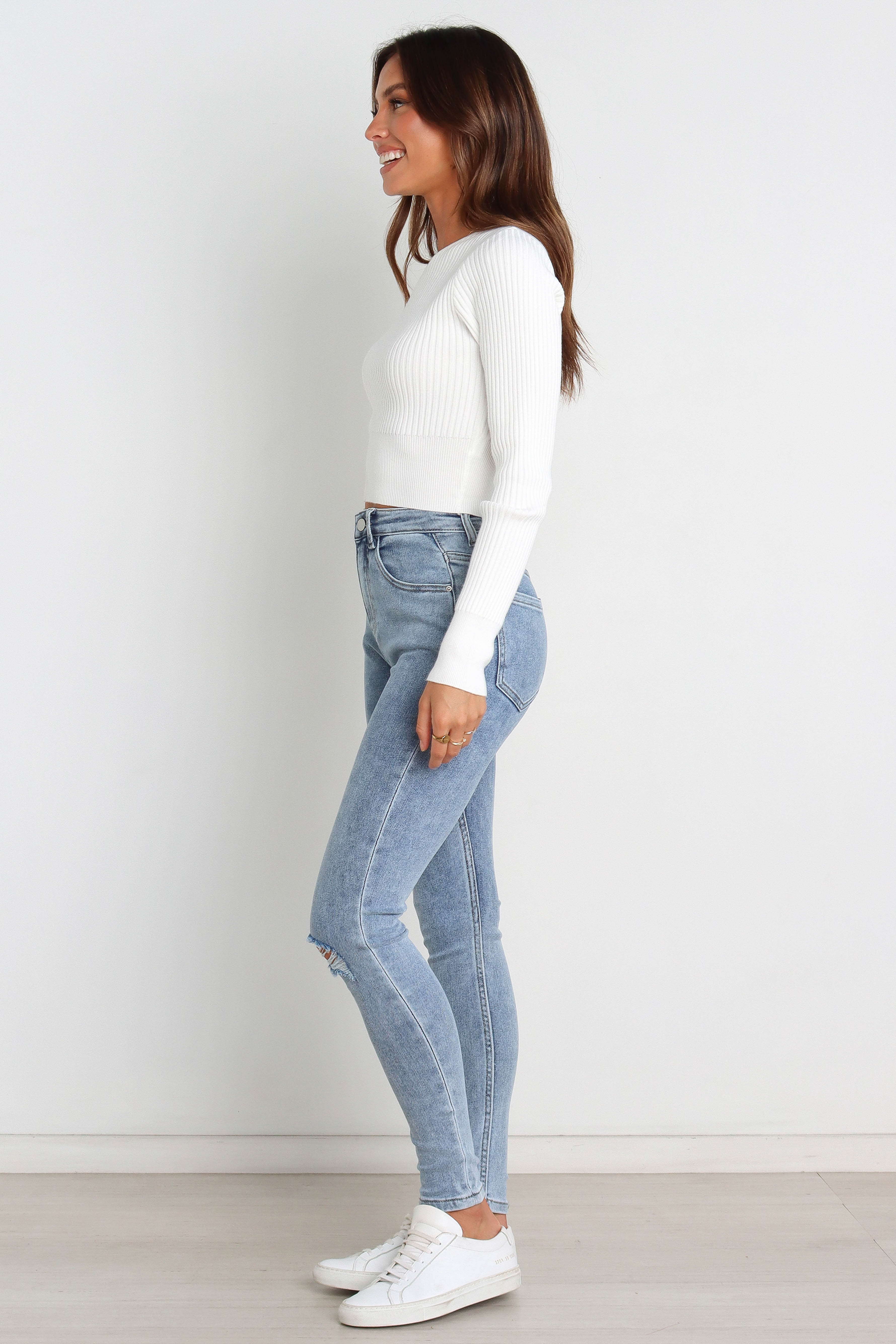 Tina Top White