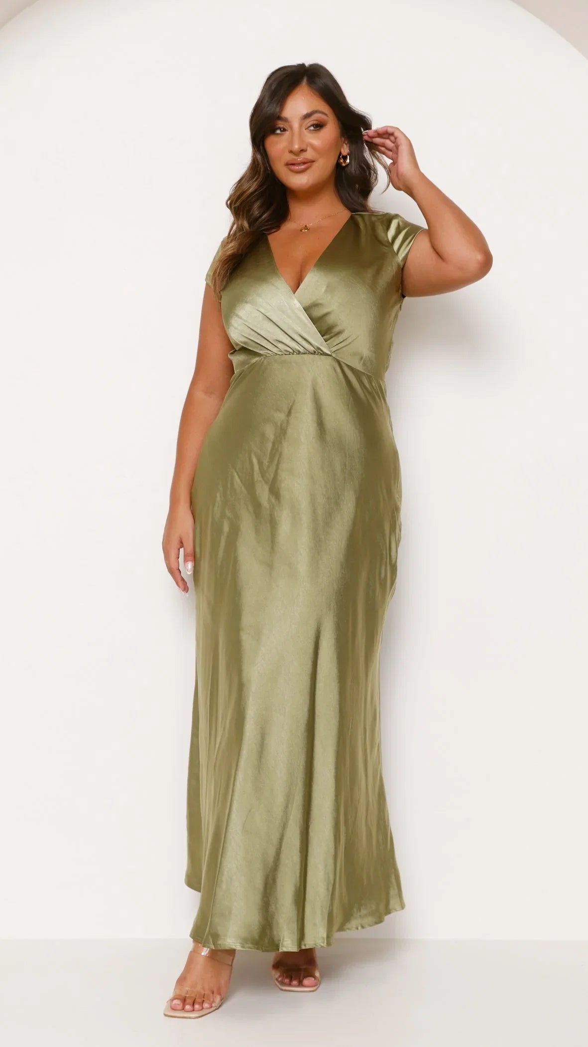 Selma Maxi Dress Olive