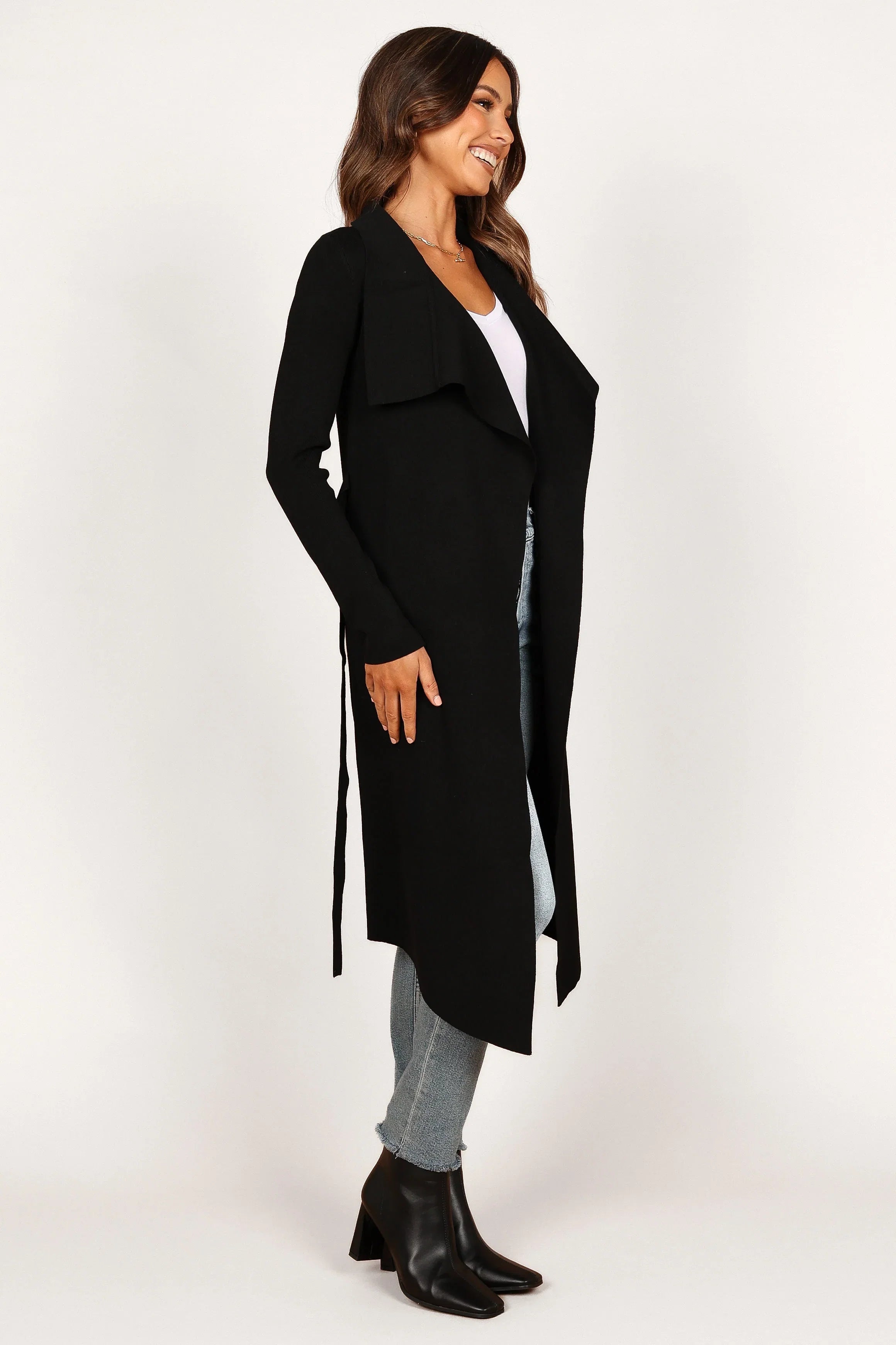 Audrina Cardigan Black