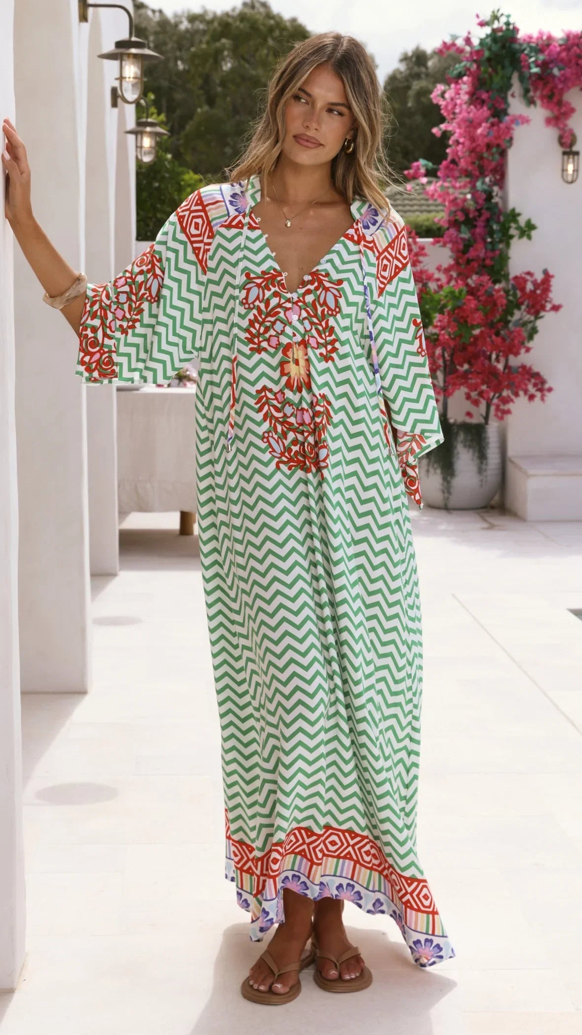 Bree Maxi Dress Ziggy Print