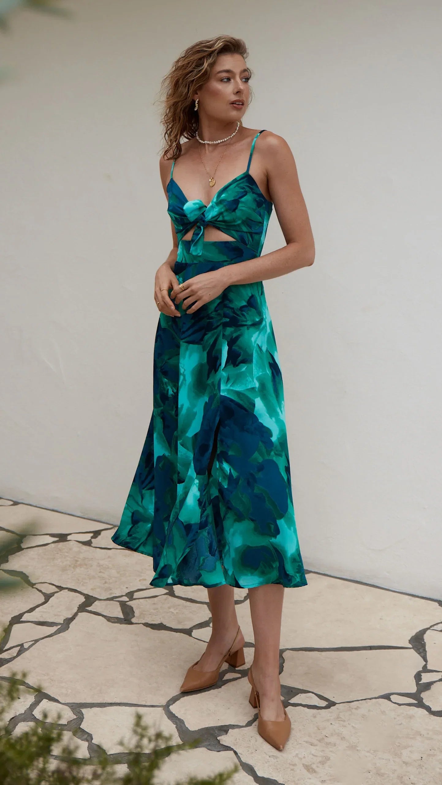 Dreamers Midi Dress Calista Print
