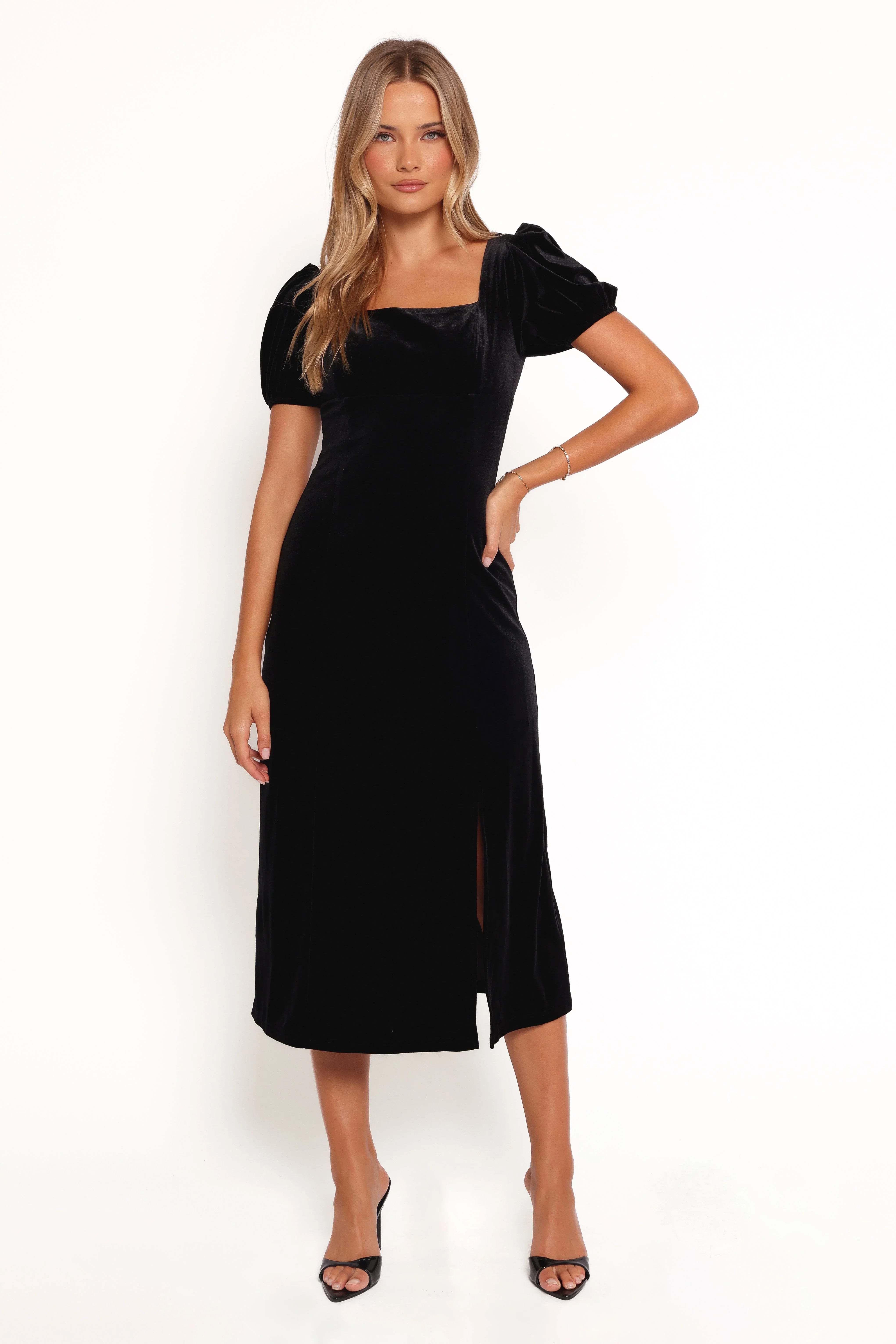 Quinnie Midi Dress Black