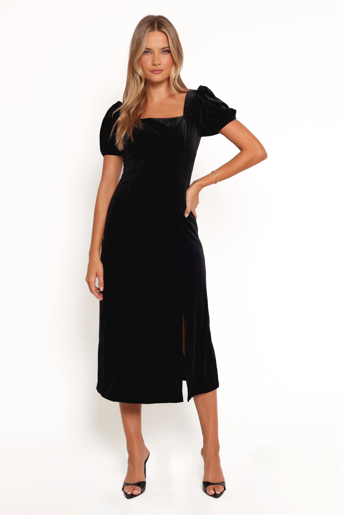 Quinnie Midi Dress Black