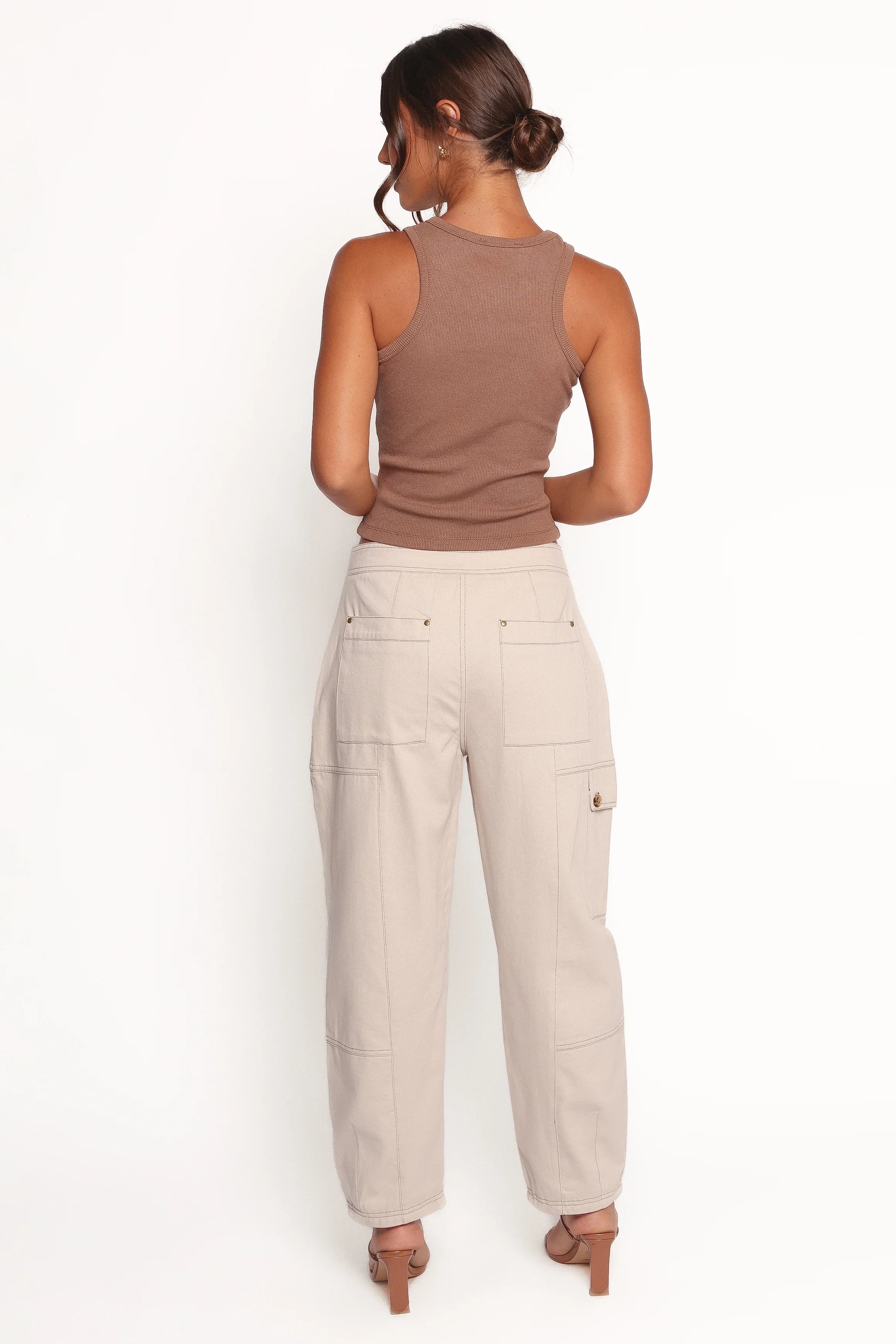 Kiah Cargo Pant Ecru