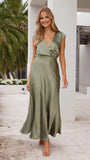 Selma Maxi Dress Olive