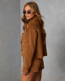 Autumn Muse Suede Jacket