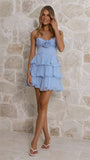 Tenaia Mini Dress Blue
