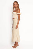 Arabella Two Piece Set Butter Yellow