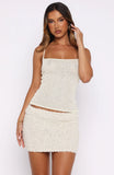 Just Imagine Mini Skirt Cream