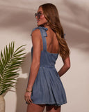 Esmerelda Tie Shoulder Romper