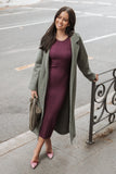 Brighton Maxi Dress Plum