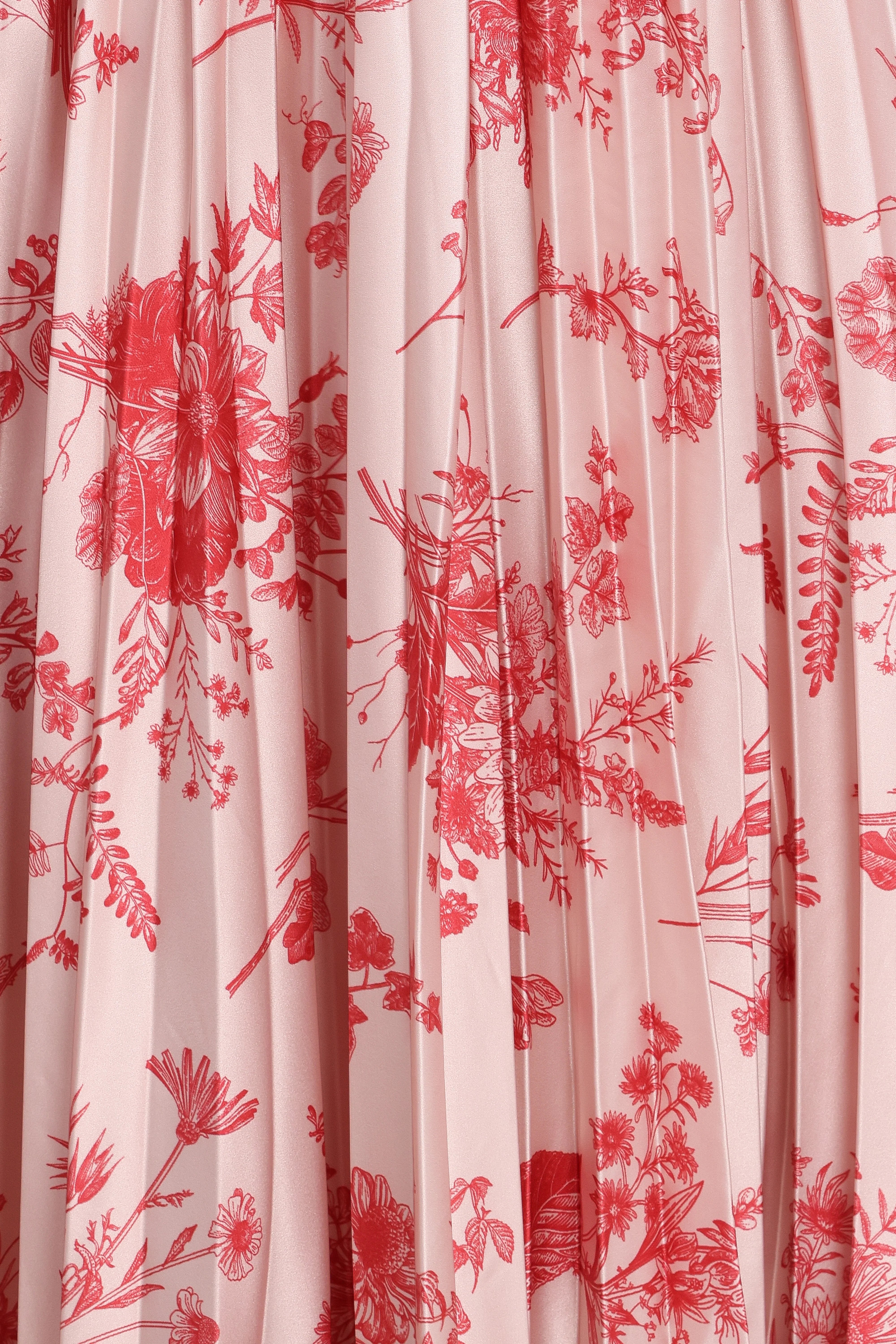 Vikki Dress Red Floral
