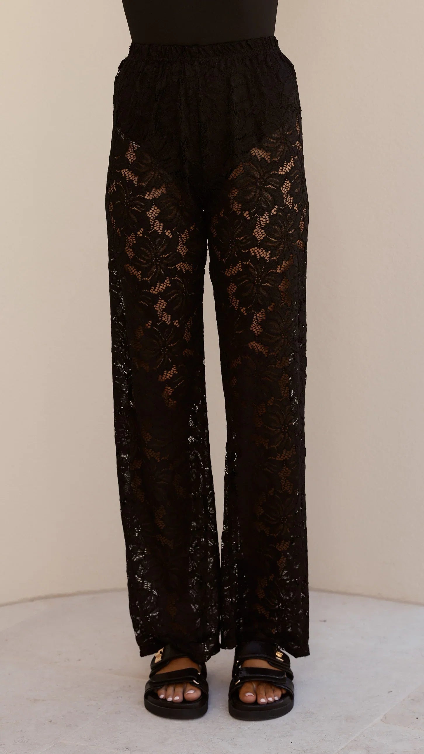 Azura Shirt And Pants Set Black