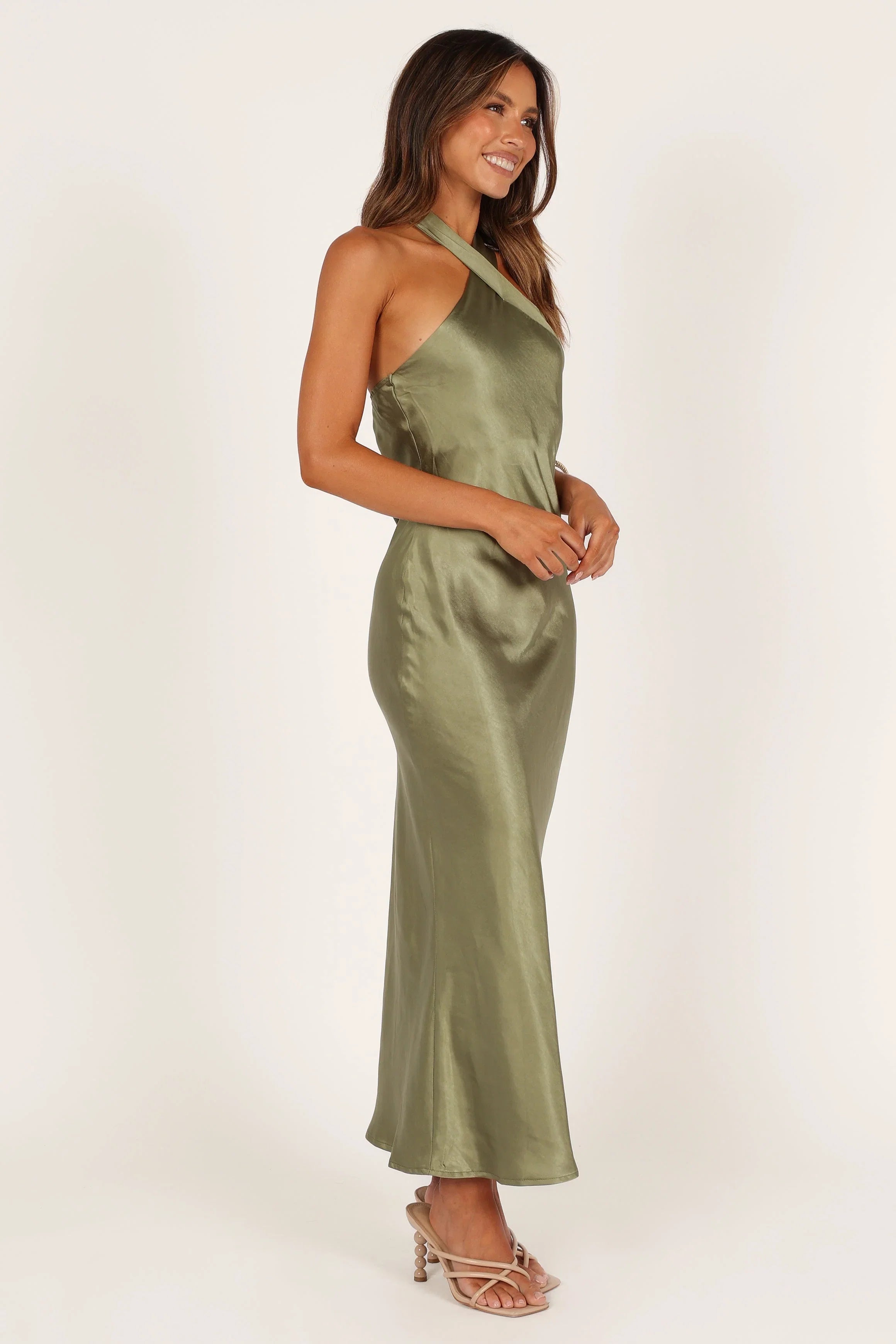 Grasie Midi Dress Olive