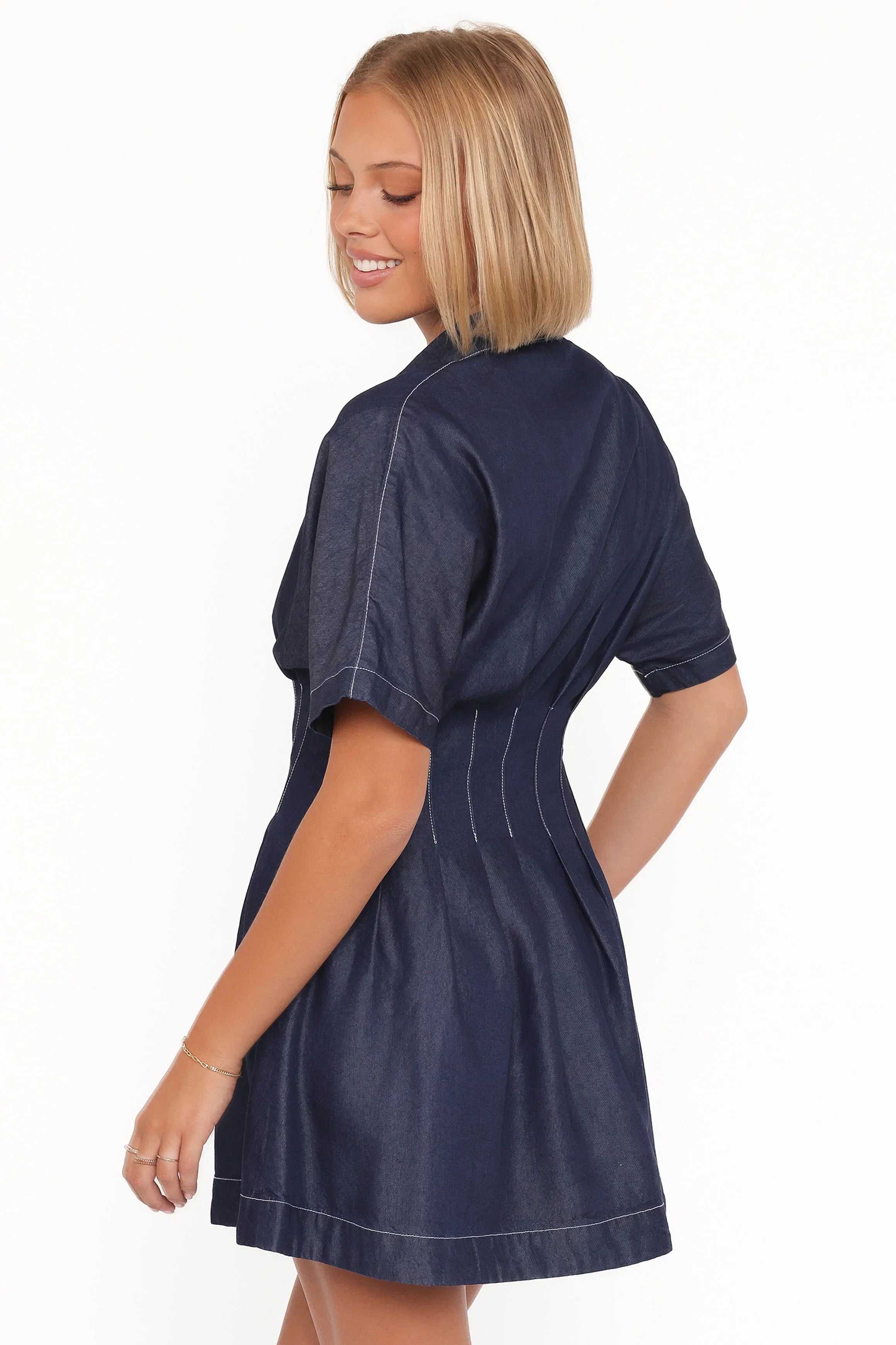 Davine Mini Dress Blue