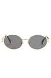Oasis Sunglasses Gold Black