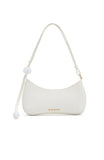 Lotus Shoulder Bag Cream PU