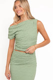 Vesper Maxi Skirt Set Sage