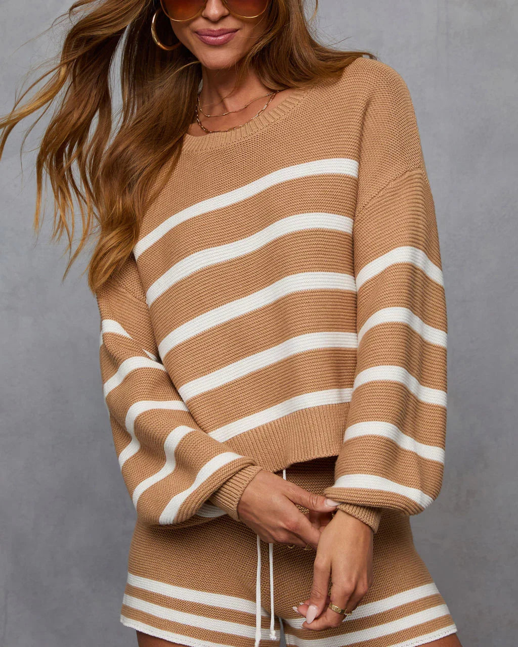 Keep Polished Oversized Cropped Sweater