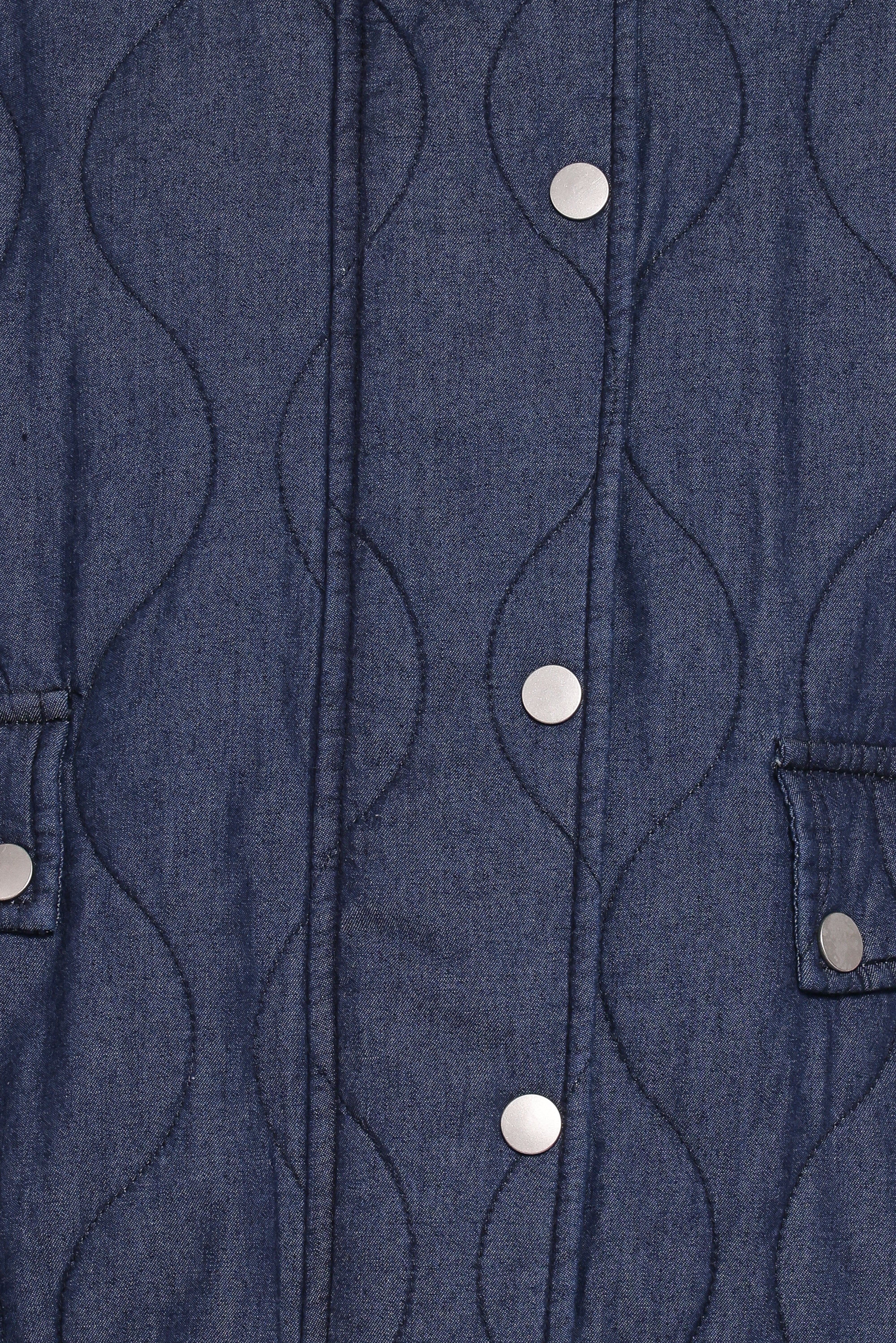 Keah Quilted Jacket Navy