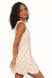 Memphis Mini Dress Coral Floral