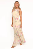 Keani Maxi Dress Yellow Floral