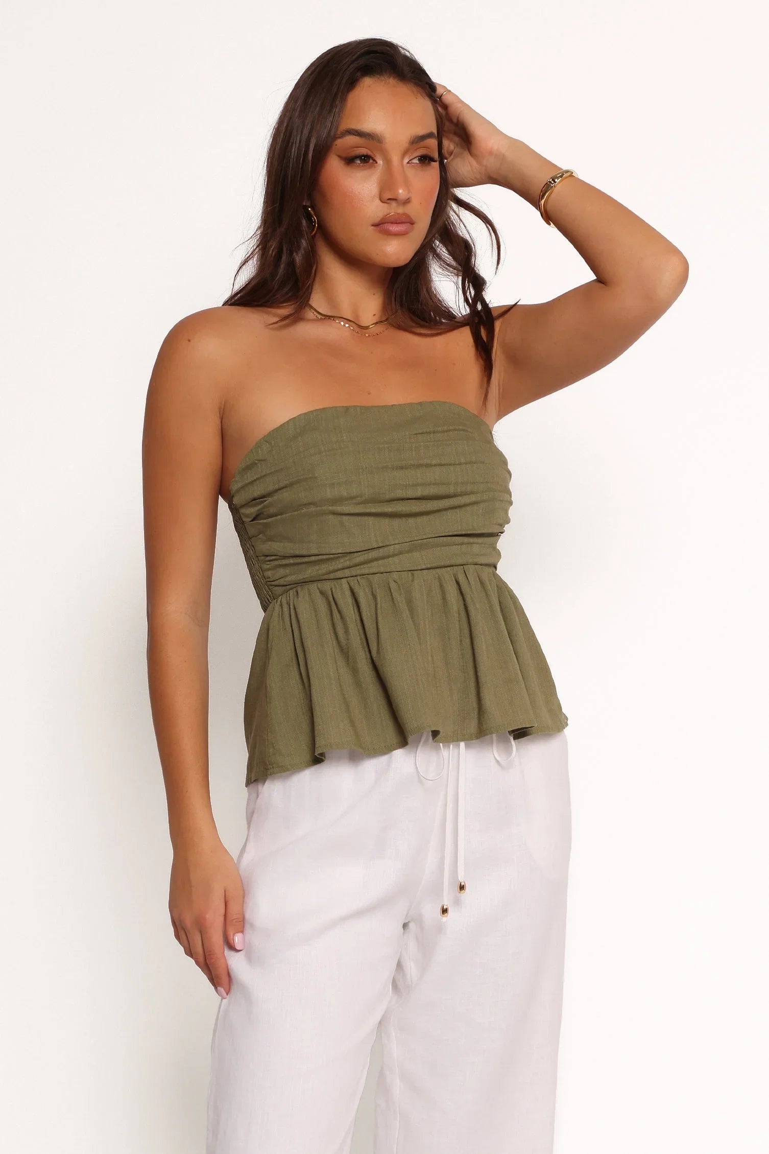 Maia Top Olive