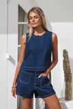 Levi Short Dark Denim