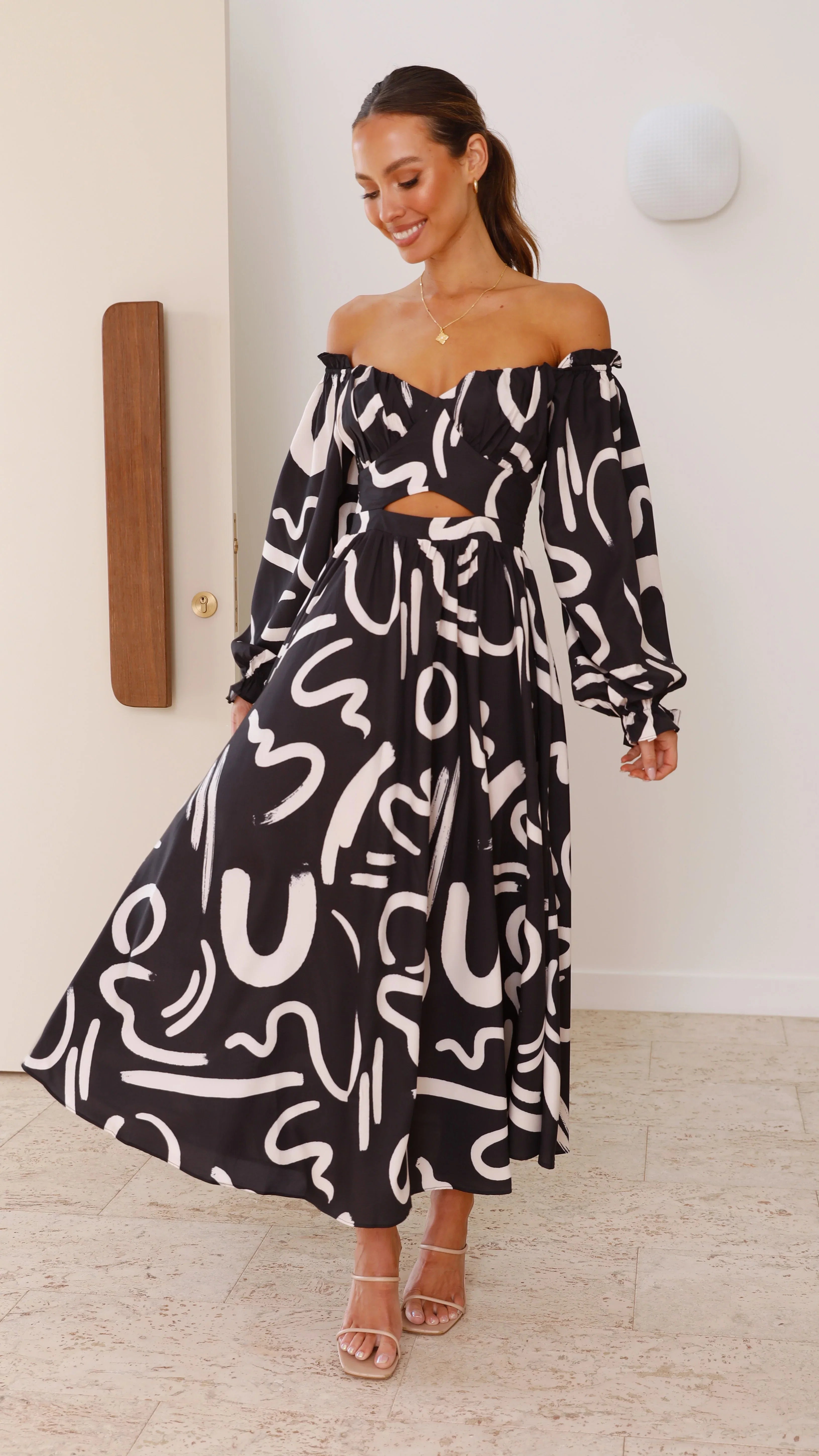 Freya Maxi Dress Black