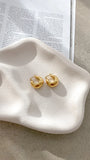 Forte Hoop Earrings Gold