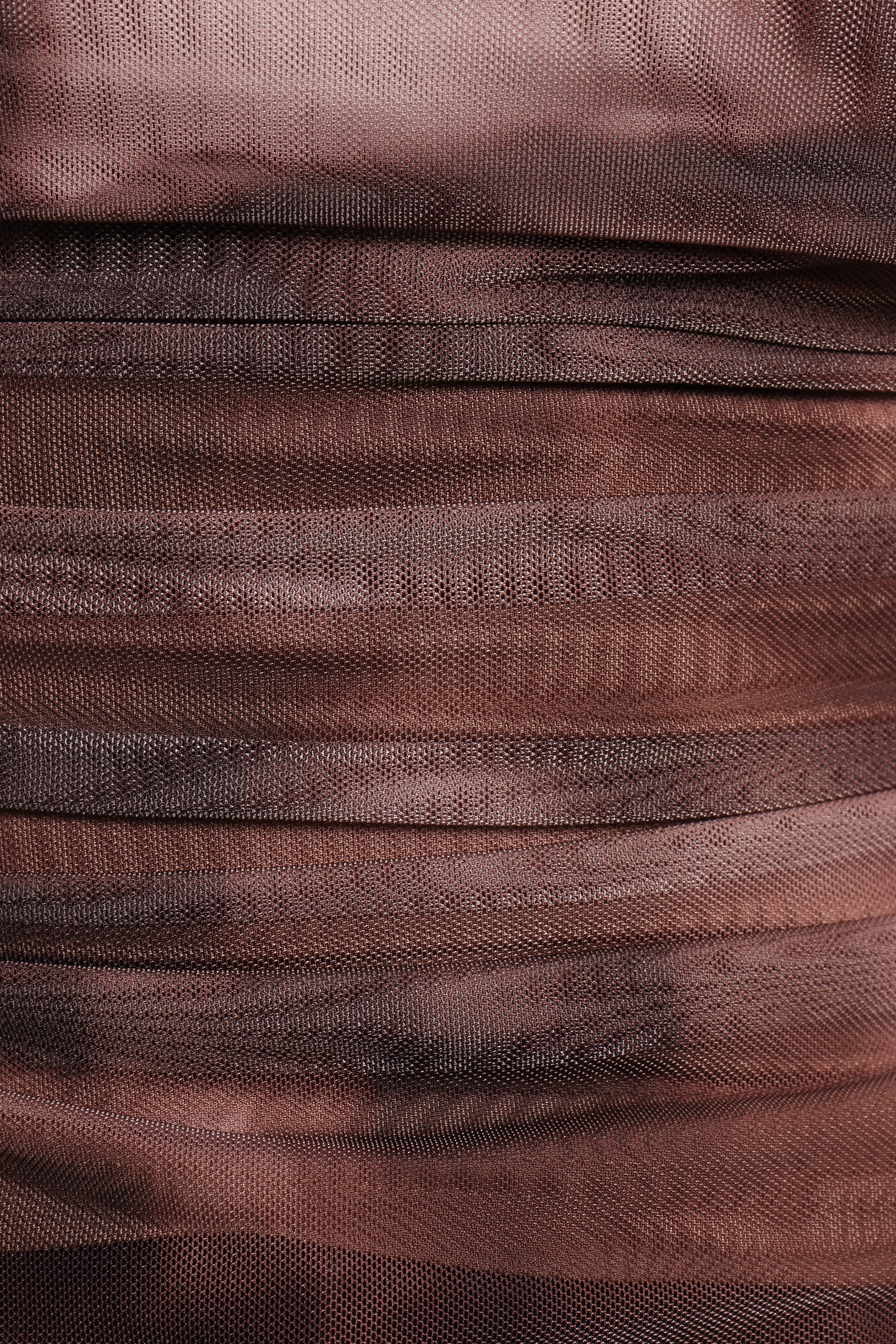 Byron Off Shoulder Top Brown