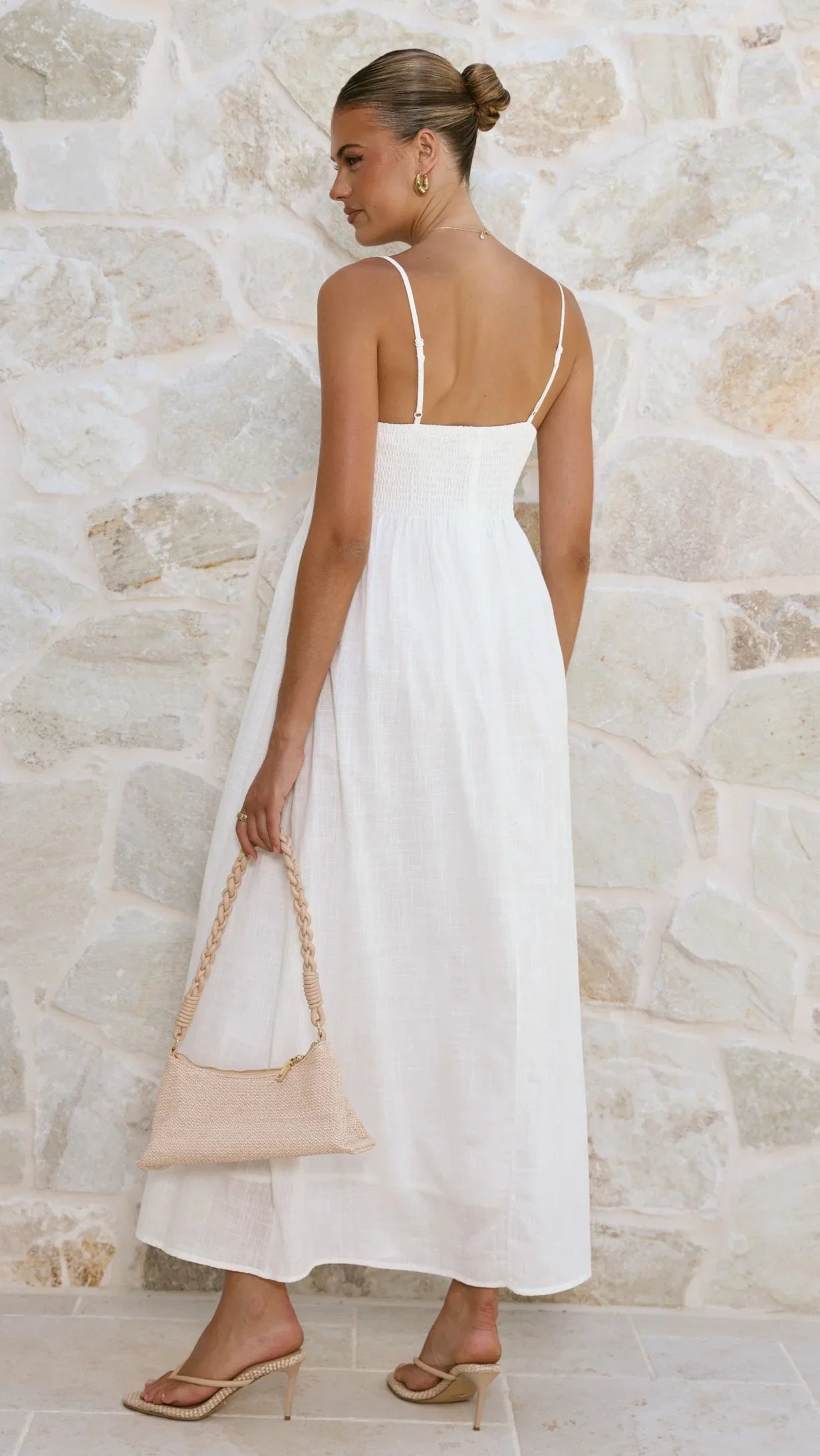 Stayla Maxi Dress White