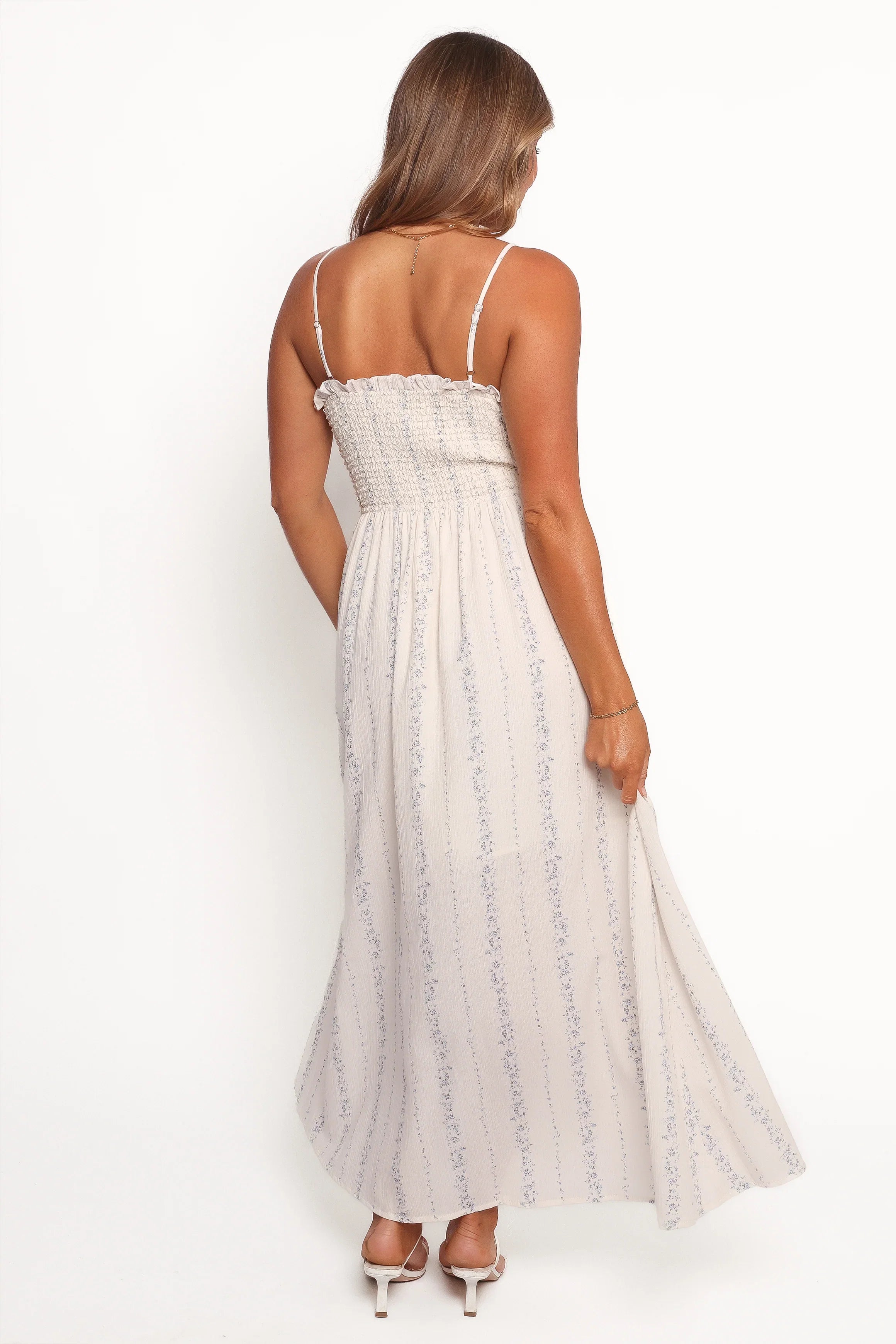 Dulce Midi Dress Dream Blue