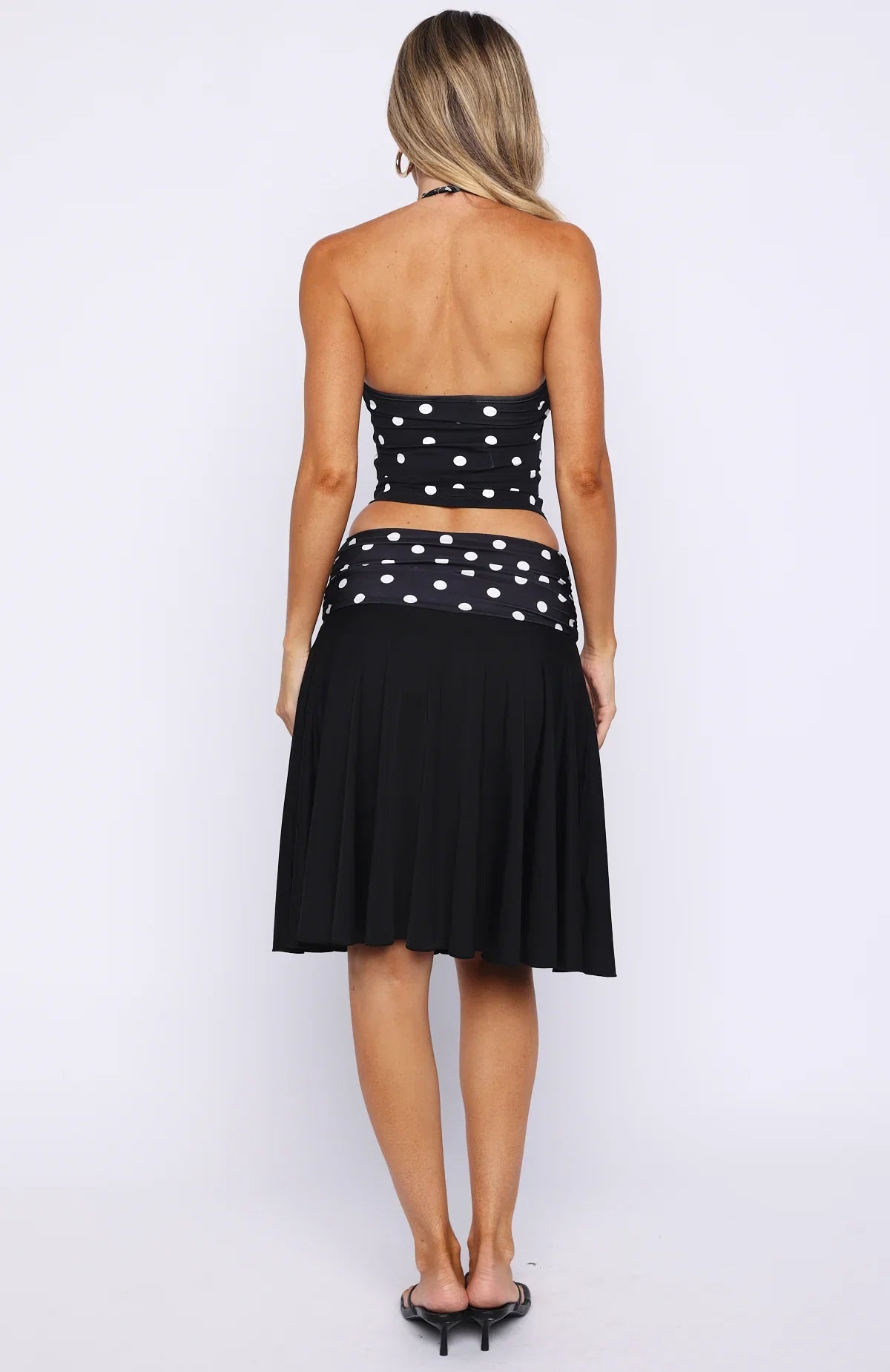 Weve Got That Spark Midi Skirt Black