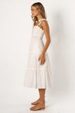 Urmi Midi Dress White