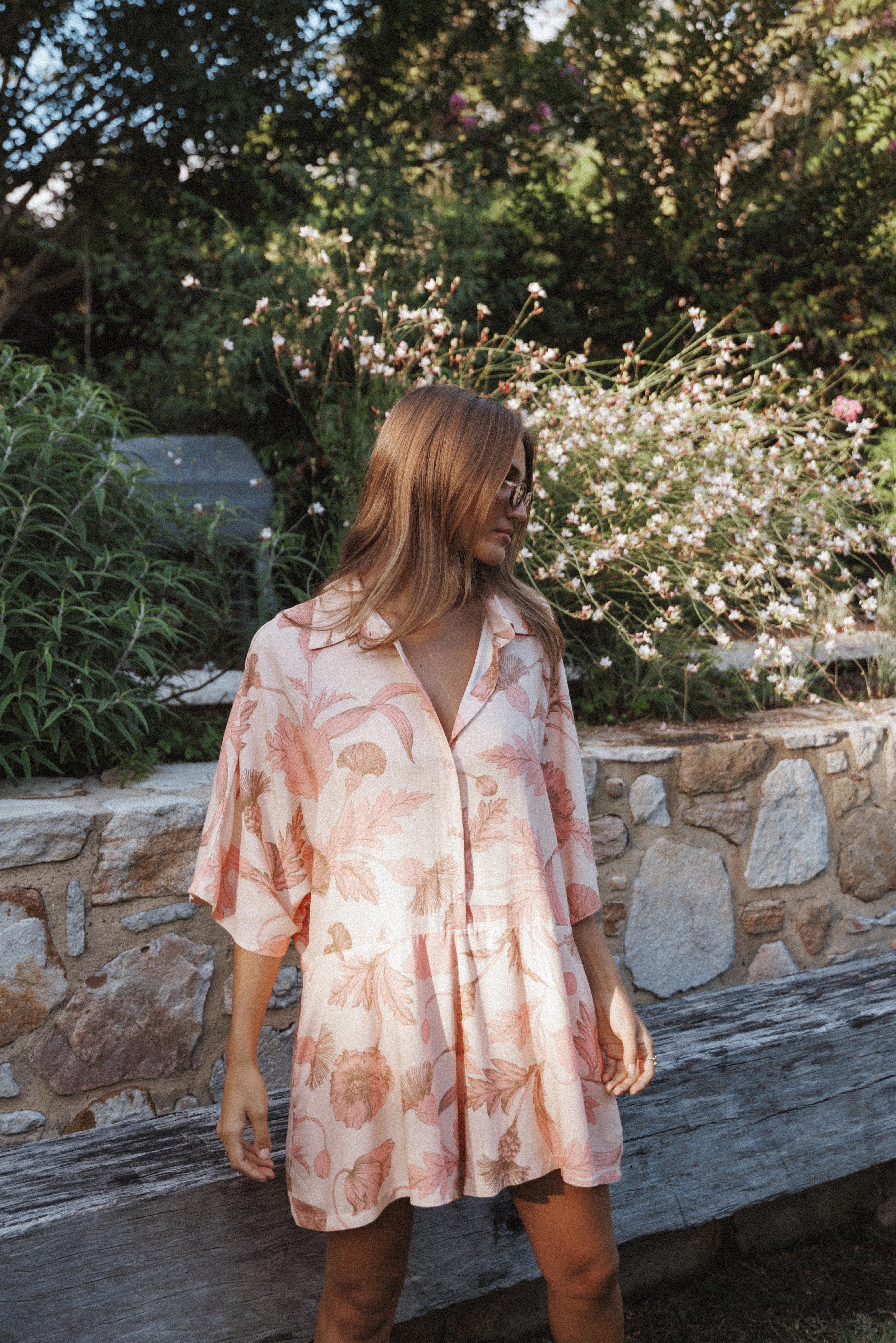 Ellisa Romper Pink Floral