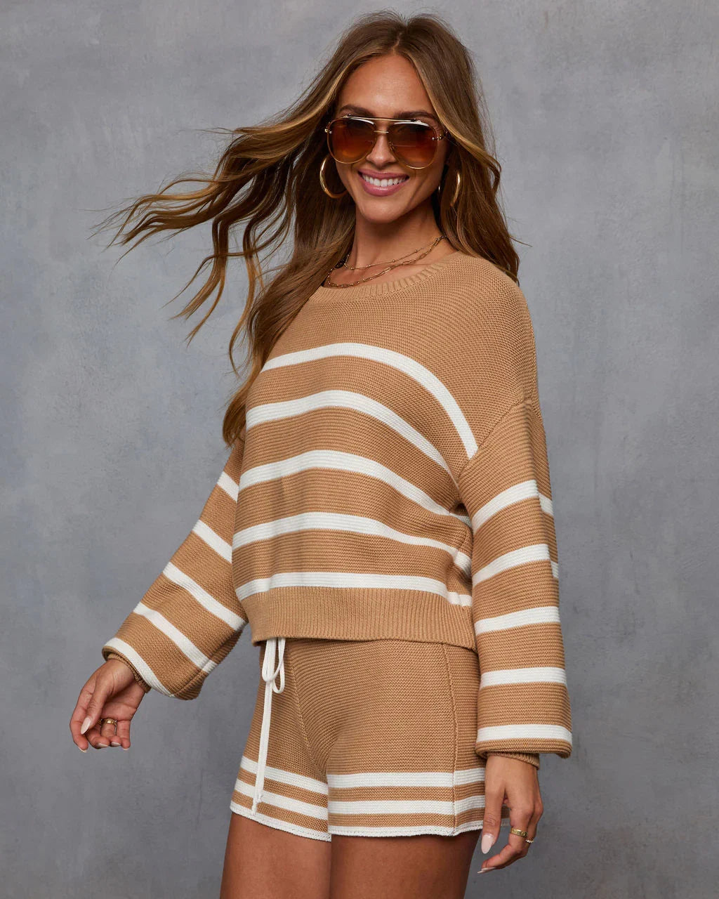 Keep Polished Oversized Cropped Sweater